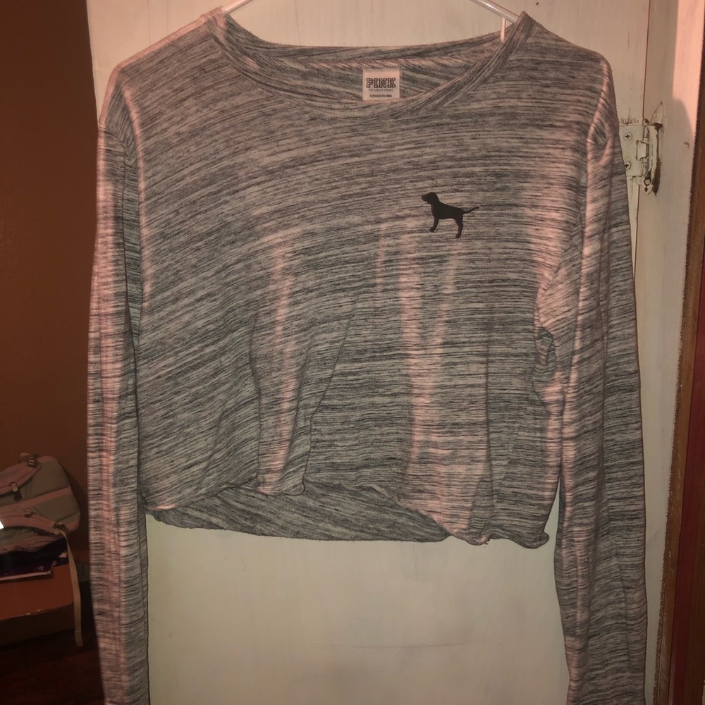 Pink long sleeve tee
